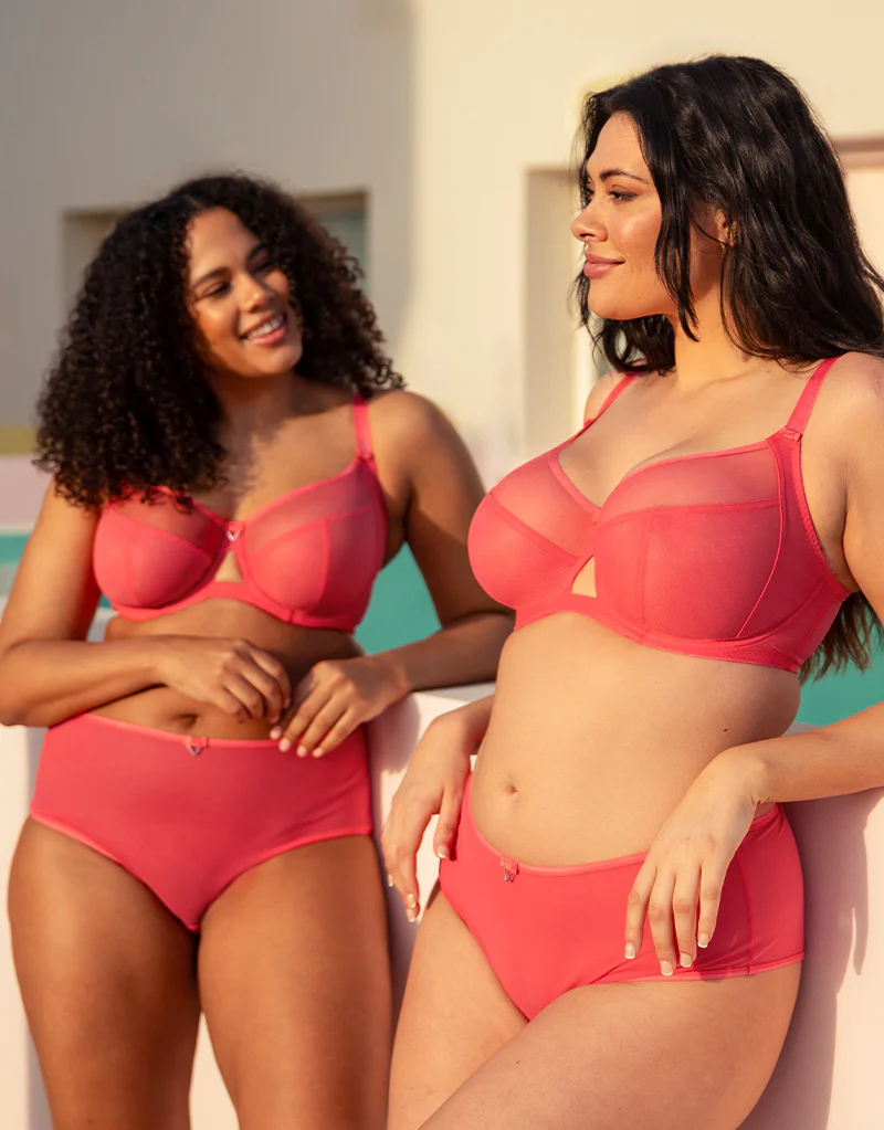 Curvy Kate Victory Side Support Balcony Bra Papaya - Image 8