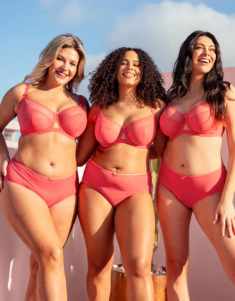 Curvy Kate Victory Side Support Balcony Bra Papaya - Image 9
