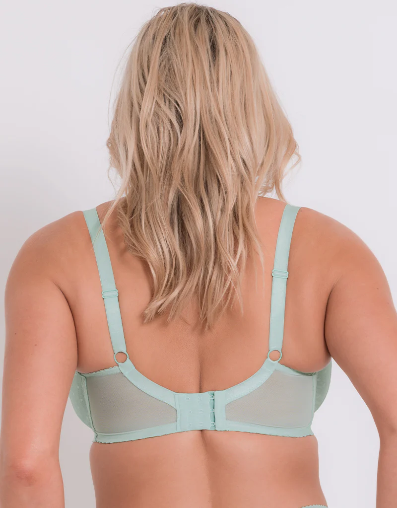 Curvy Kate Victory Polka Balcony Bra Mint - Image 5