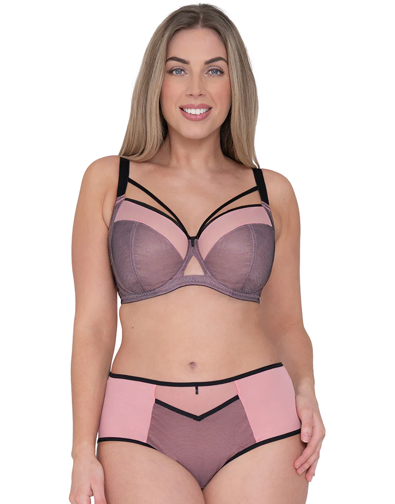 Curvy Kate Victory Viva Short Pink/Black - Image 3
