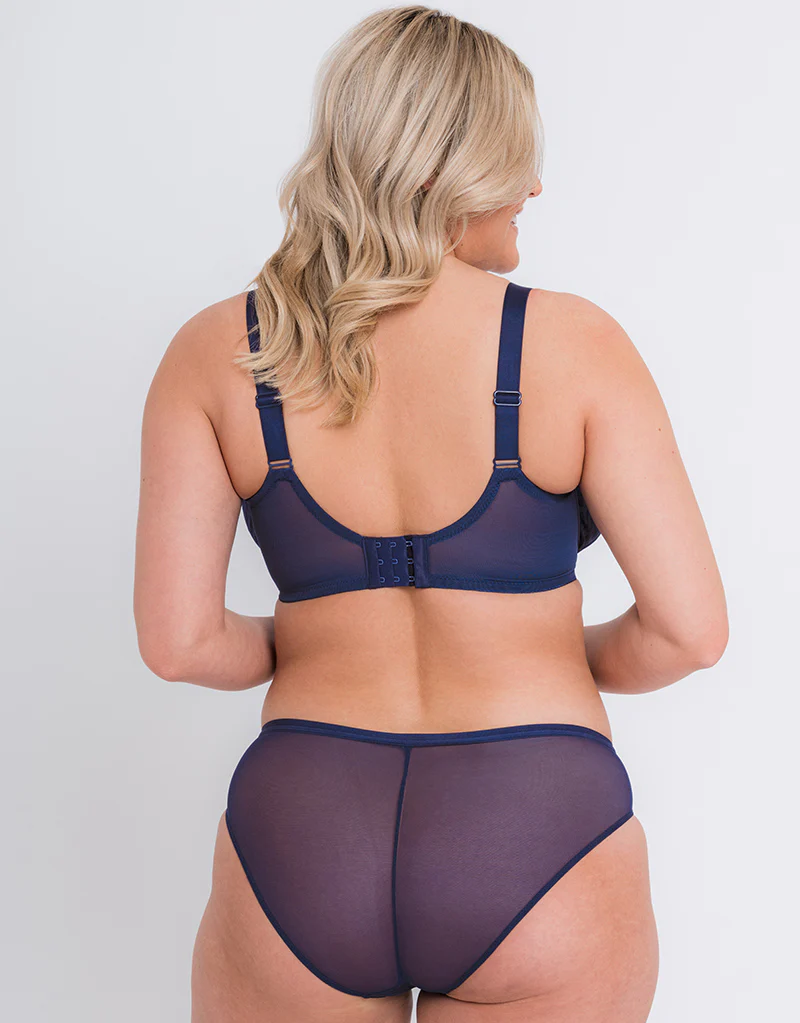 Curvy Kate WonderFull Vibe High Leg Brief Navy - Image 4