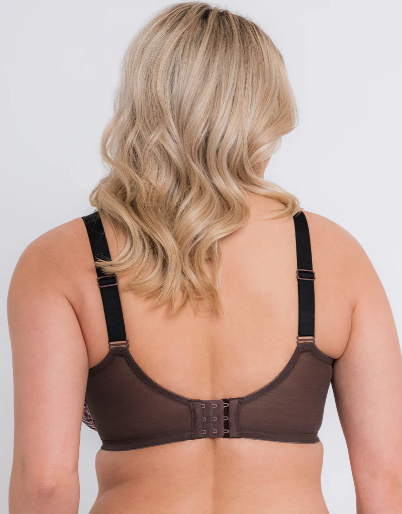 Curvy Kate WonderFully Full Cup Side Support Bra Cocoa Print - Image 5