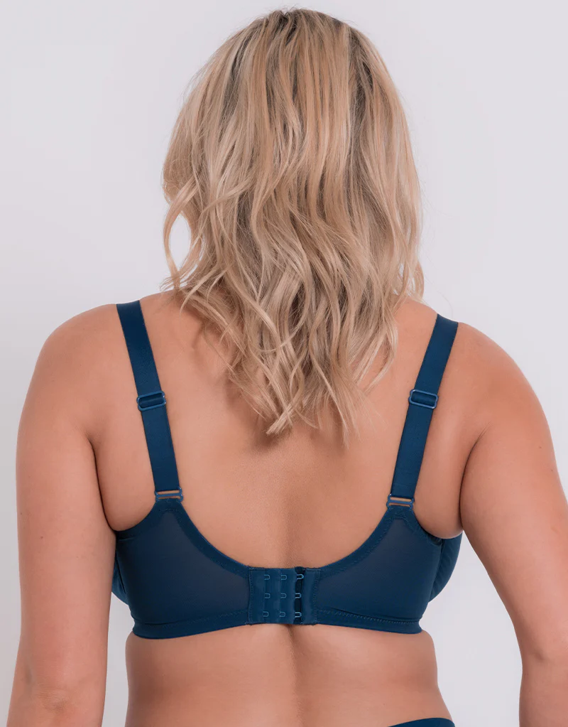 Curvy Kate WonderFully Full Cup Side Support Bra Deep Blue - Image 5