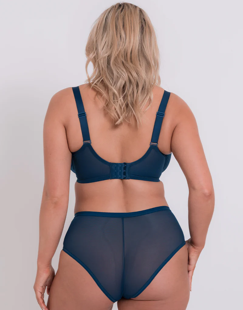 Curvy Kate WonderFully Full Cup Side Support Bra Deep Blue - Image 6
