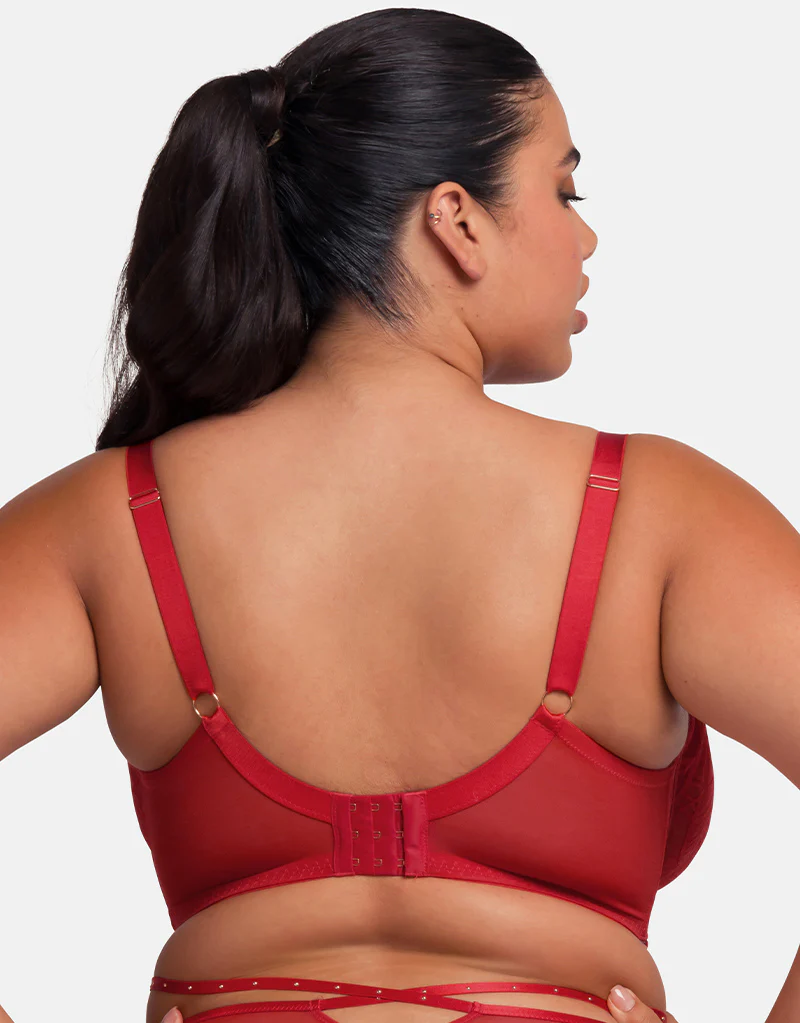 Dorina Adelina Full Cup Bra Red - Image 5