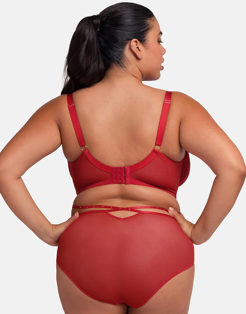 Dorina Adelina Full Cup Bra Red - Image 6