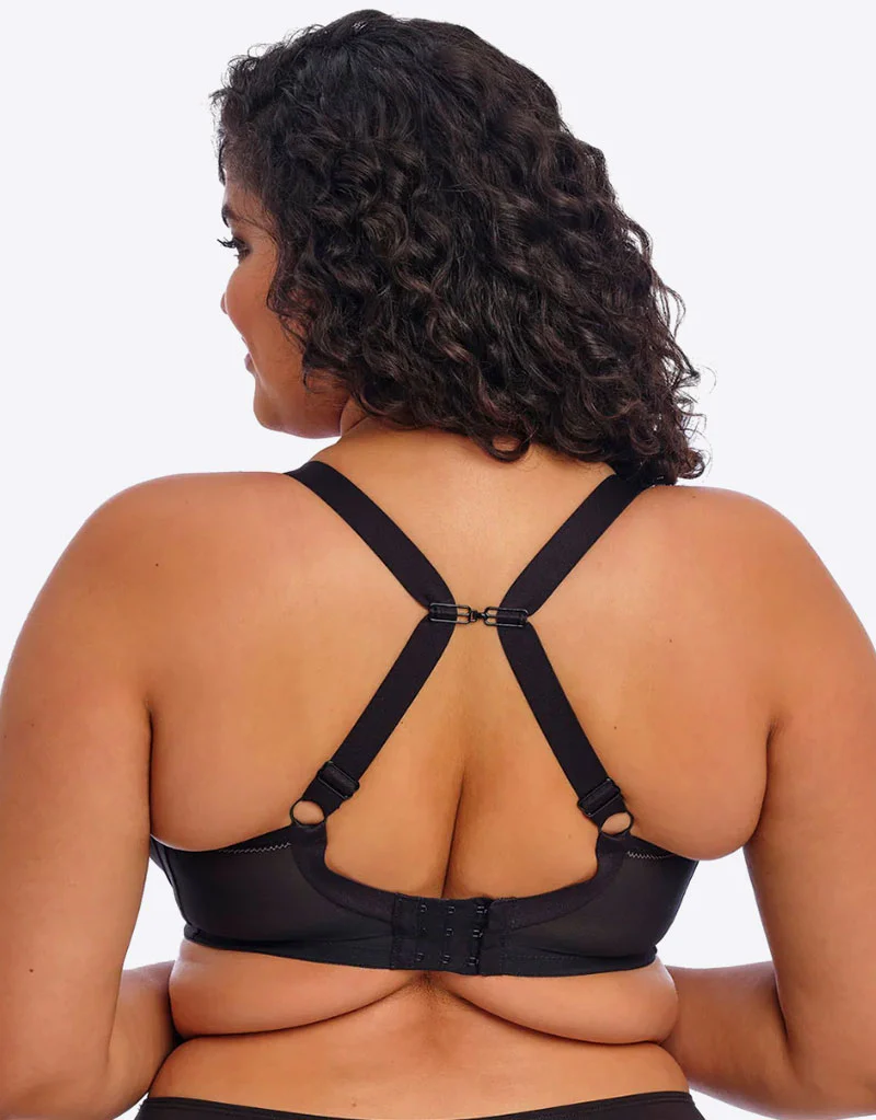 Elomi Bijou Moulded Plunge T-Shirt Bra Black - Image 5