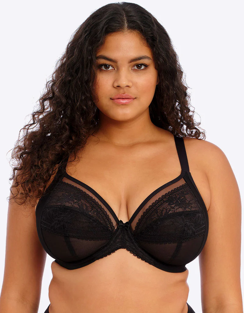 Elomi Kendra Plunge Bra Black - Image 3