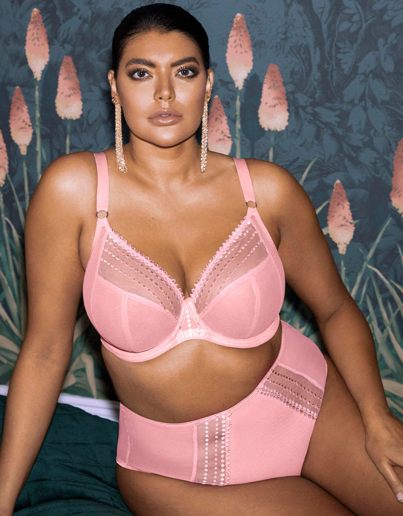 Elomi Matilda Plunge Bra Rose - Image 2