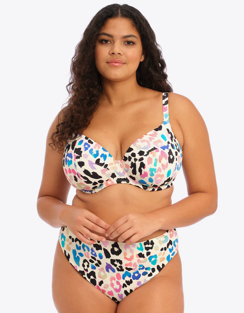 Elomi Party Bay Mid Rise Bikini Brief Multi - Image 4