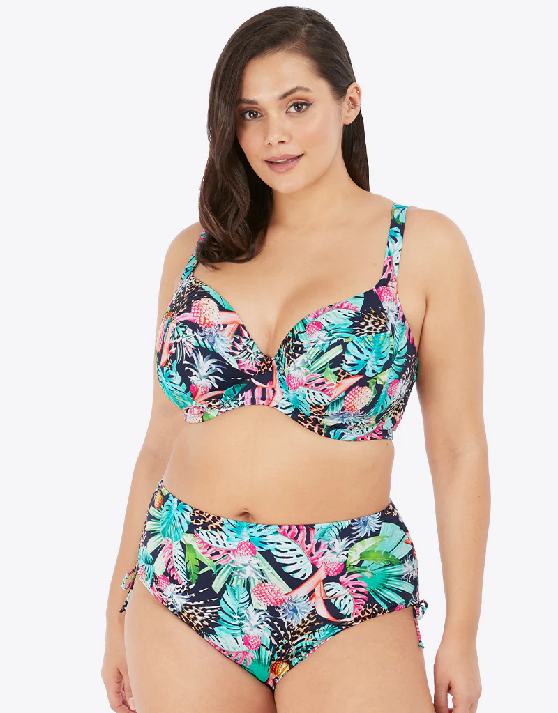 Elomi Pina Colada Adjustable Bikini Brief Midnight - Image 4