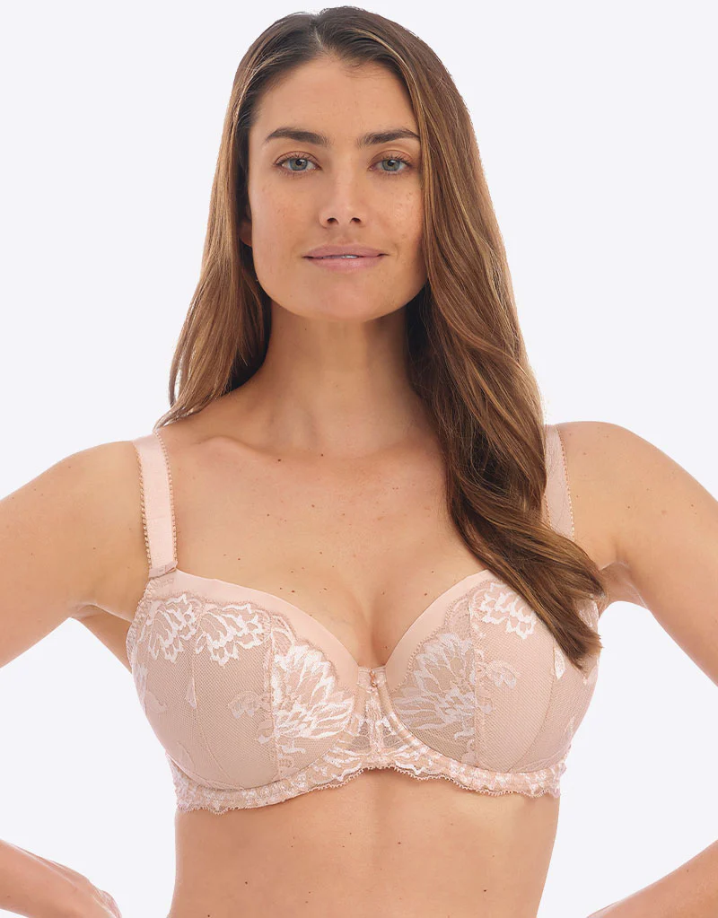 Fantasie Aubree Padded Half Cup Bra Natural Beige - Image 3