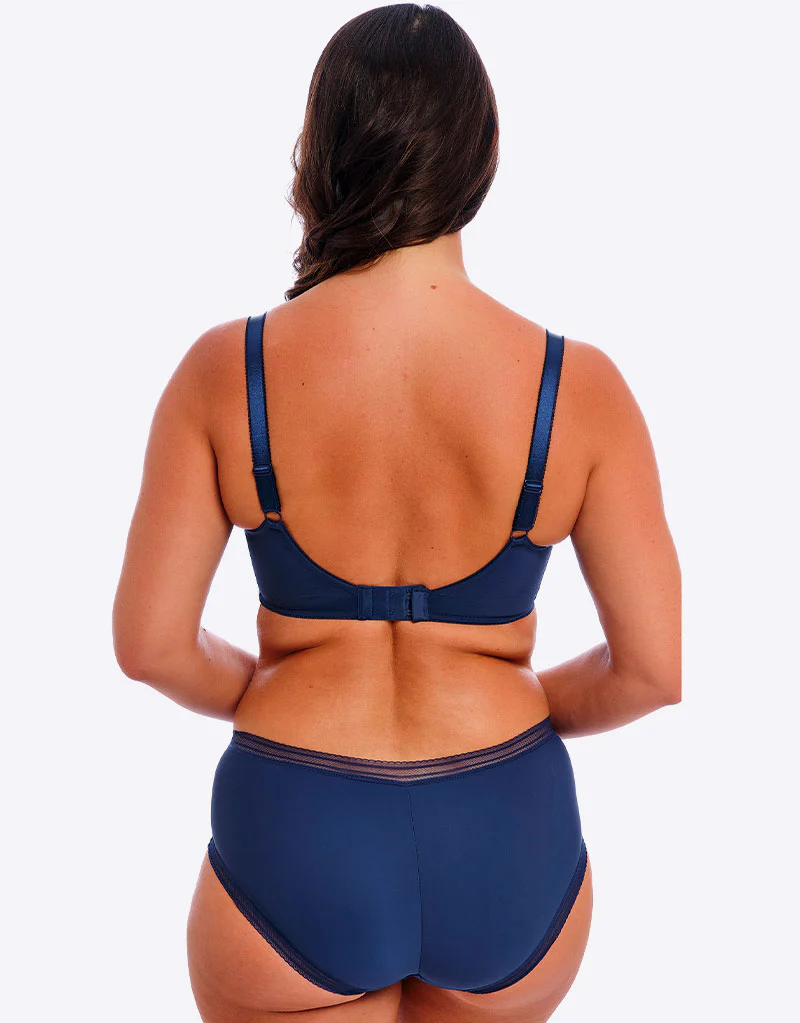 Fantasie Fusion Lace Full Cup Side Support Bra French Navy Blue - Image 6