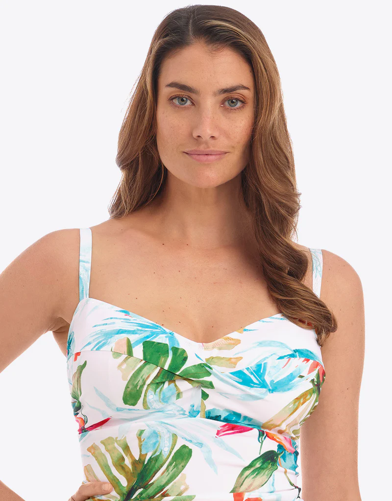 Fantasie Kiawah Island Twist Front Tankini Top Aquamarine - Image 5