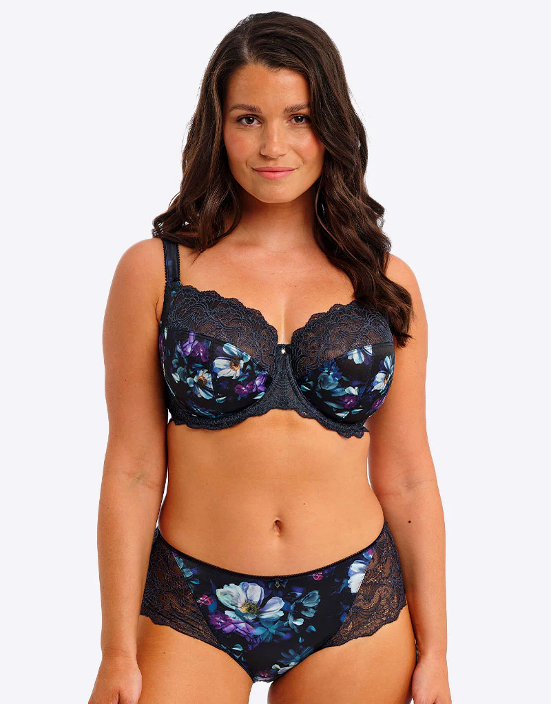 Fantasie Lucia Side Support Bra Midnight Blue Print