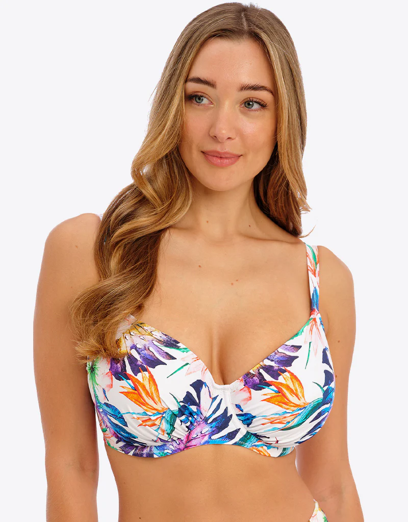 Fantasie Paradiso Gathered Full Cup Bikini Top Multi - Image 3