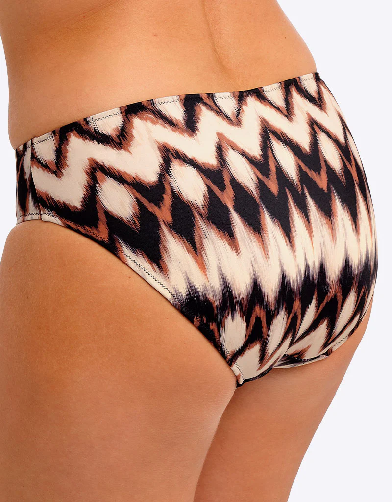 Fantasie Sabana Mid Rise Bikini Brief Copper Tint Brown - Image 2