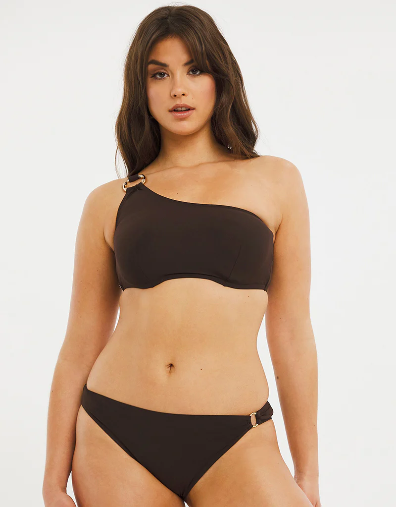 Figleaves Serengeti Bikini Brief Brown - Image 3