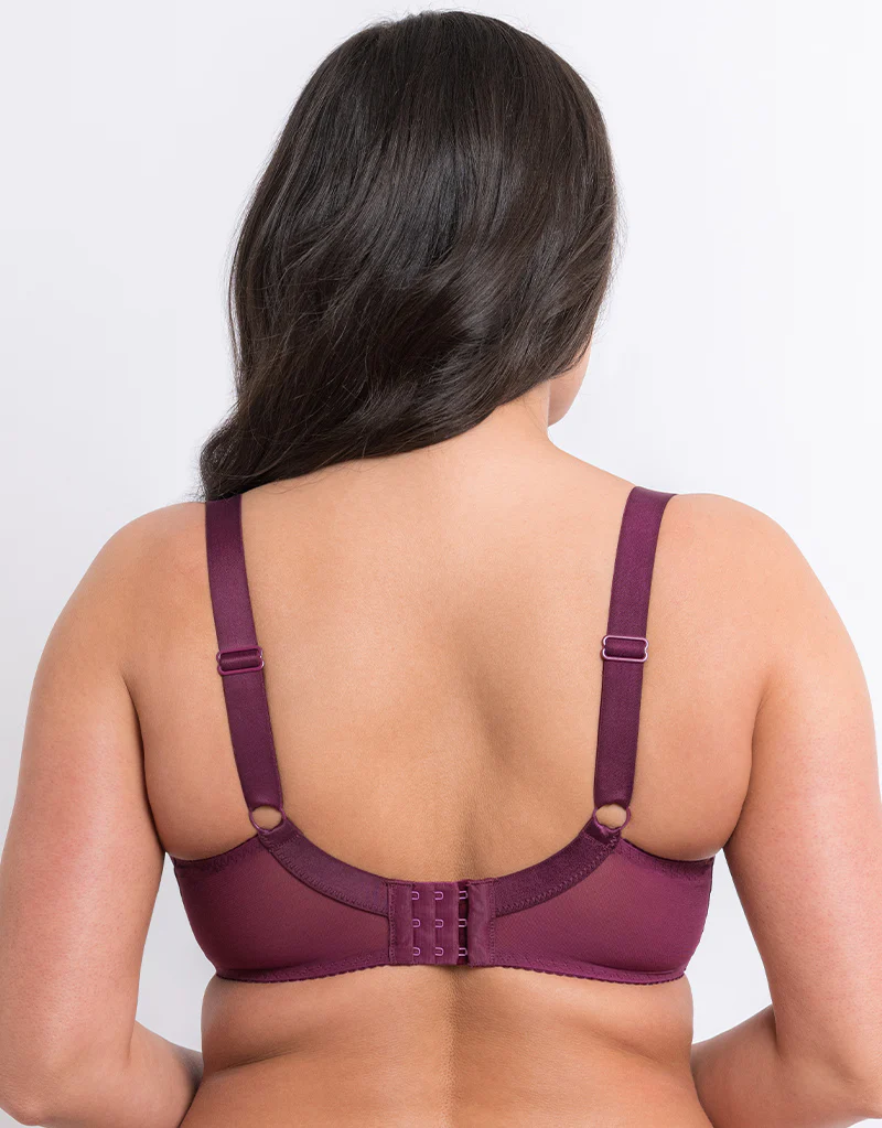 Flirtelle Alice Balcony Bra Plum - Image 5