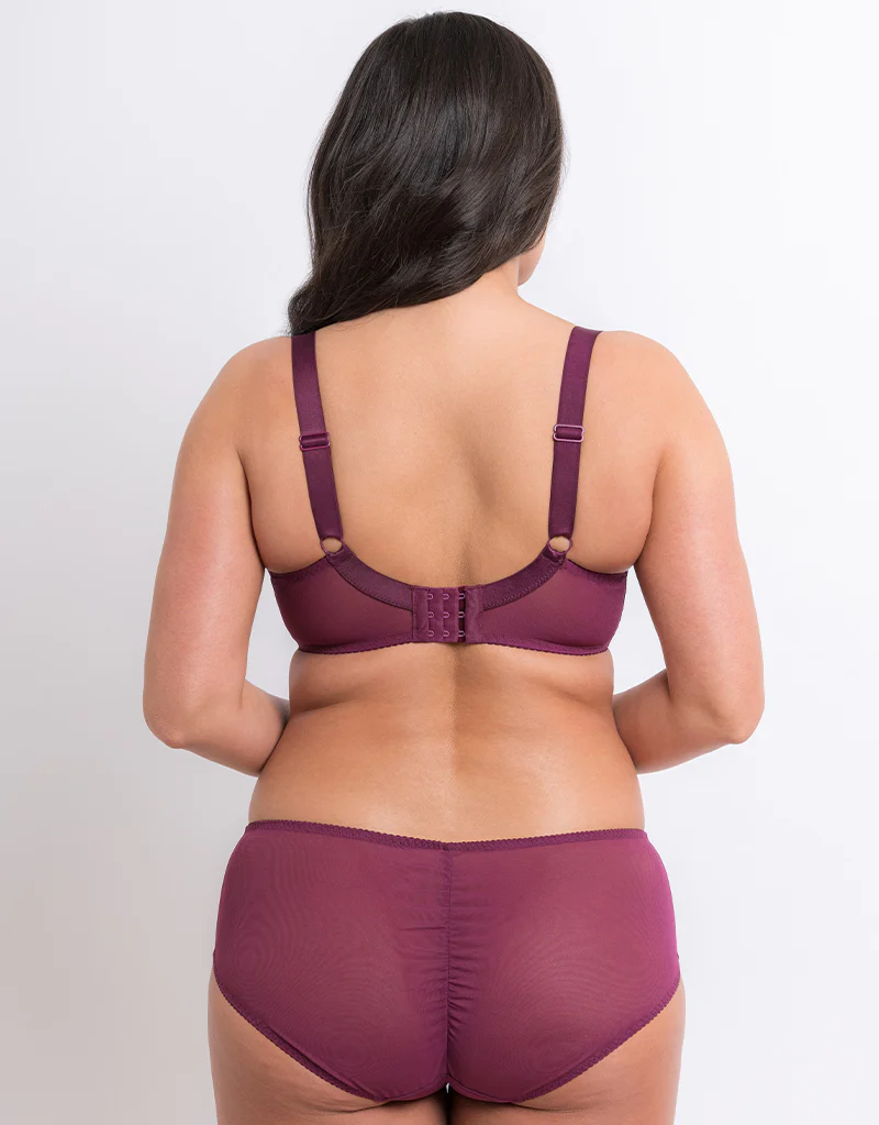 Flirtelle Alice Balcony Bra Plum - Image 6