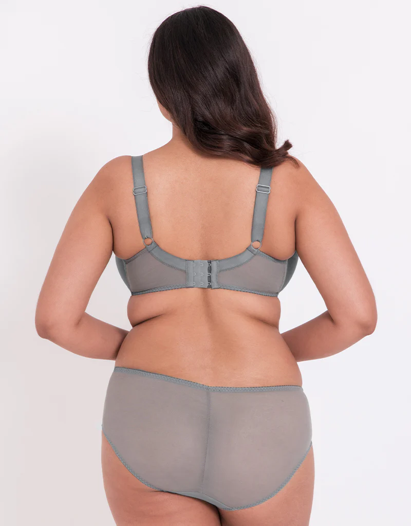Flirtelle Alice Balcony Bra Silver - Image 6