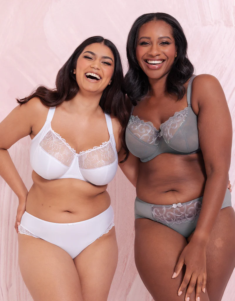 Flirtelle Alice Balcony Bra Silver - Image 8