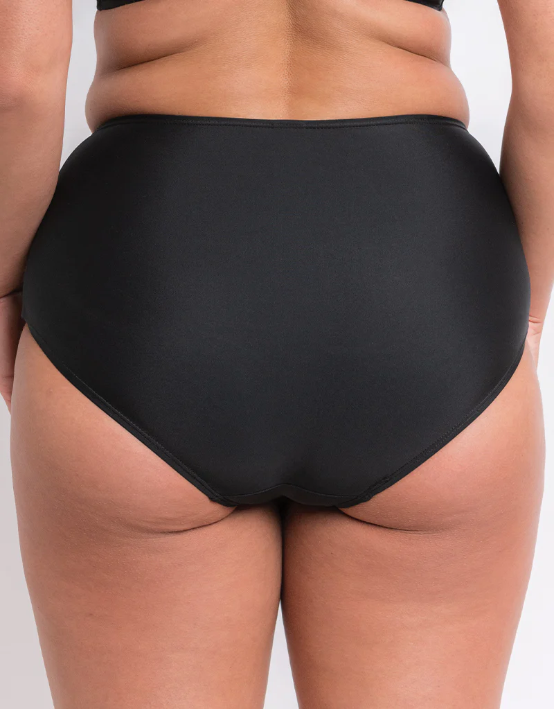 Flirtelle Dubai Escape High Waist Bikini Brief Black - Image 2