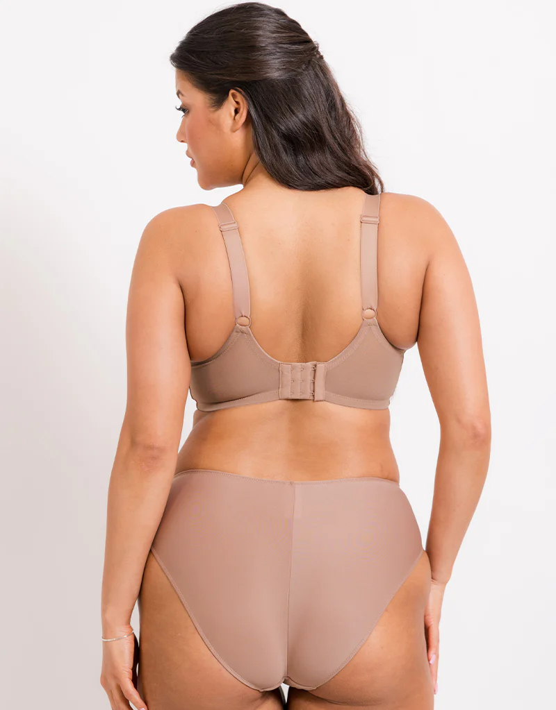Flirtelle Emilie Full Cup Side Support Bra Cafe Au Lait - Image 6