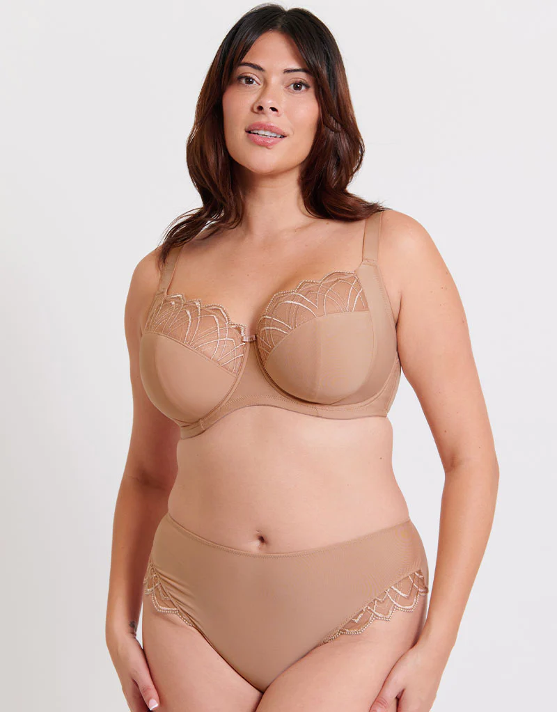 Flirtelle Emilie Deco Classic Brief Cafe Au Lait - Image 3