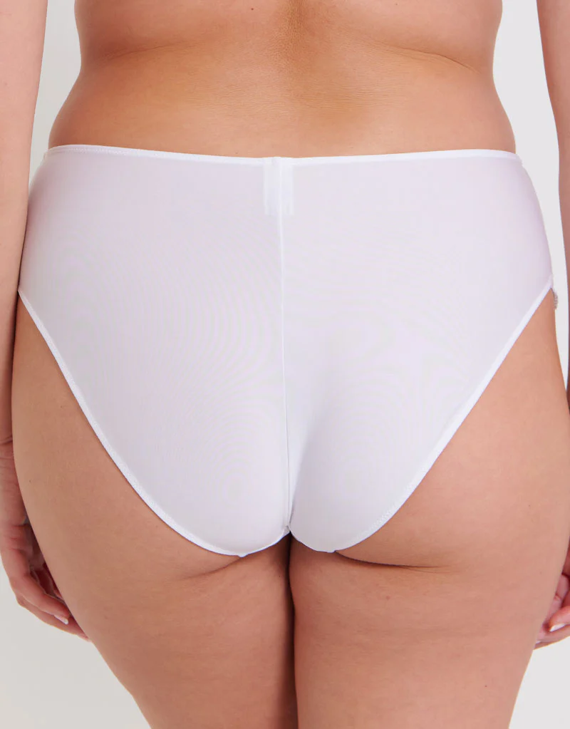 Flirtelle Emilie Deco Classic Brief White - Image 2