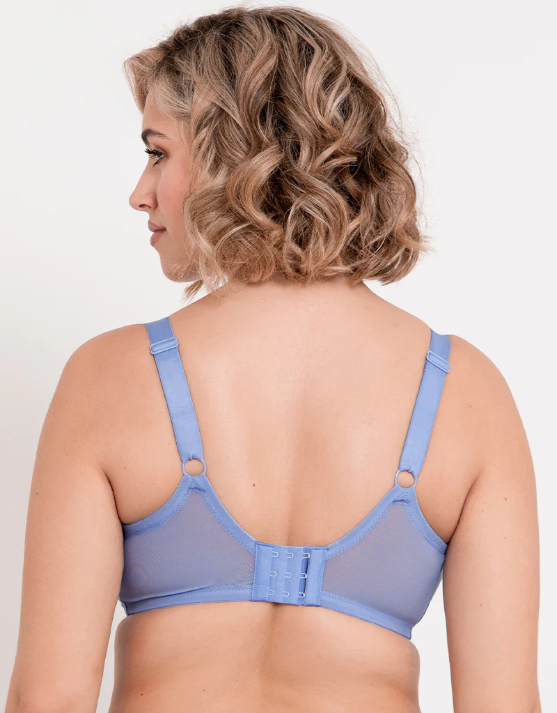 Flirtelle Emilie Full Cup Side Support Bra Hydrangea Blue - Image 5