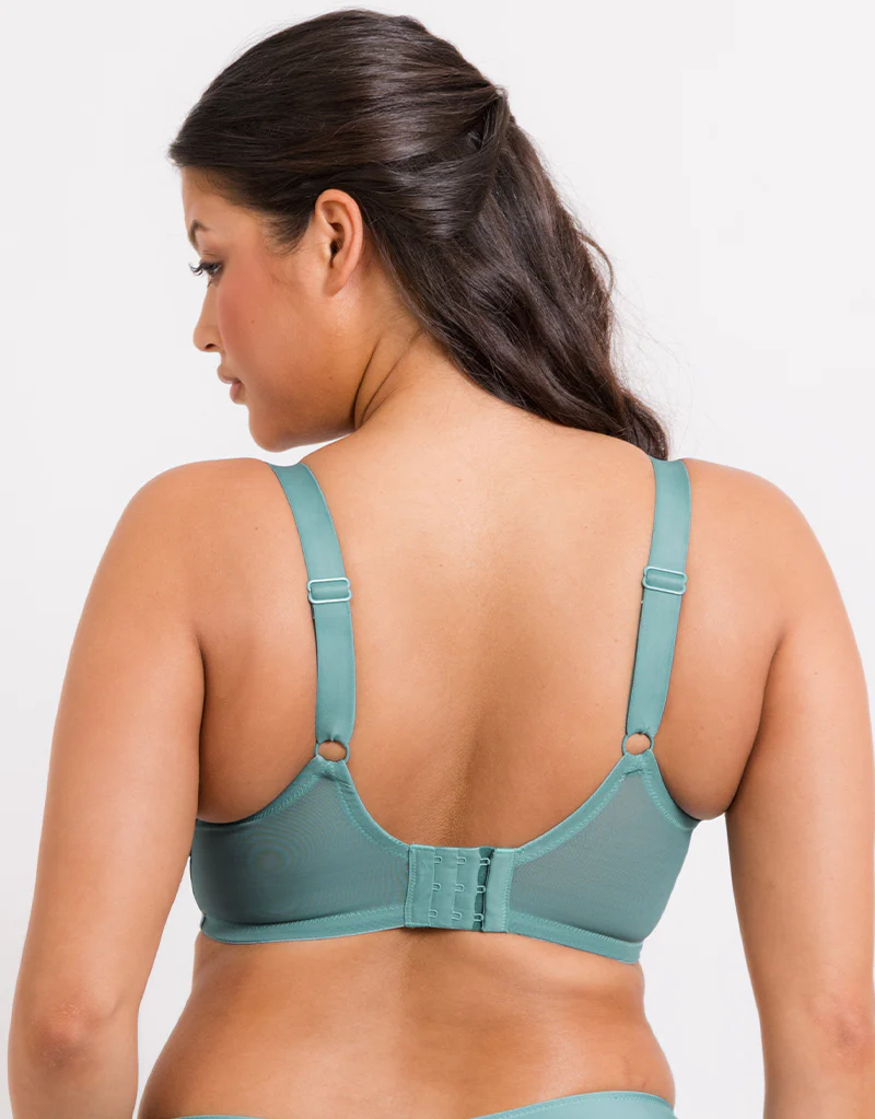 Flirtelle Emilie Full Cup Side Support Bra Mineral Blue - Image 5