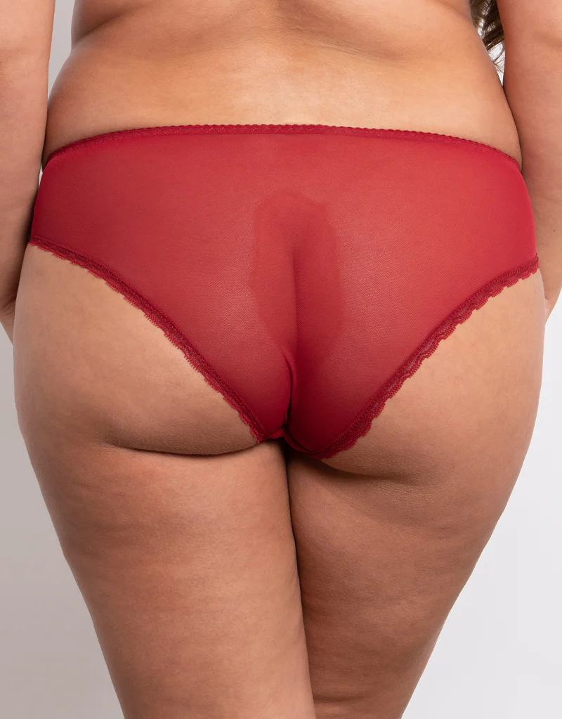 Flirtelle Eve Brazilian Brief Rouge/Latte - Image 2