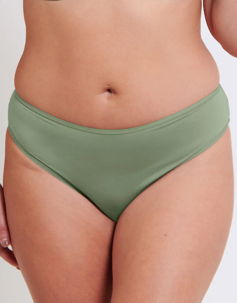 Flirtelle Everyday Brazilian Brief Sage Green