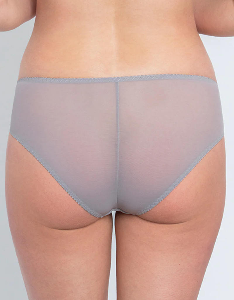 Flirtelle Holly Brazilian Brief Slate/Purple - Image 2