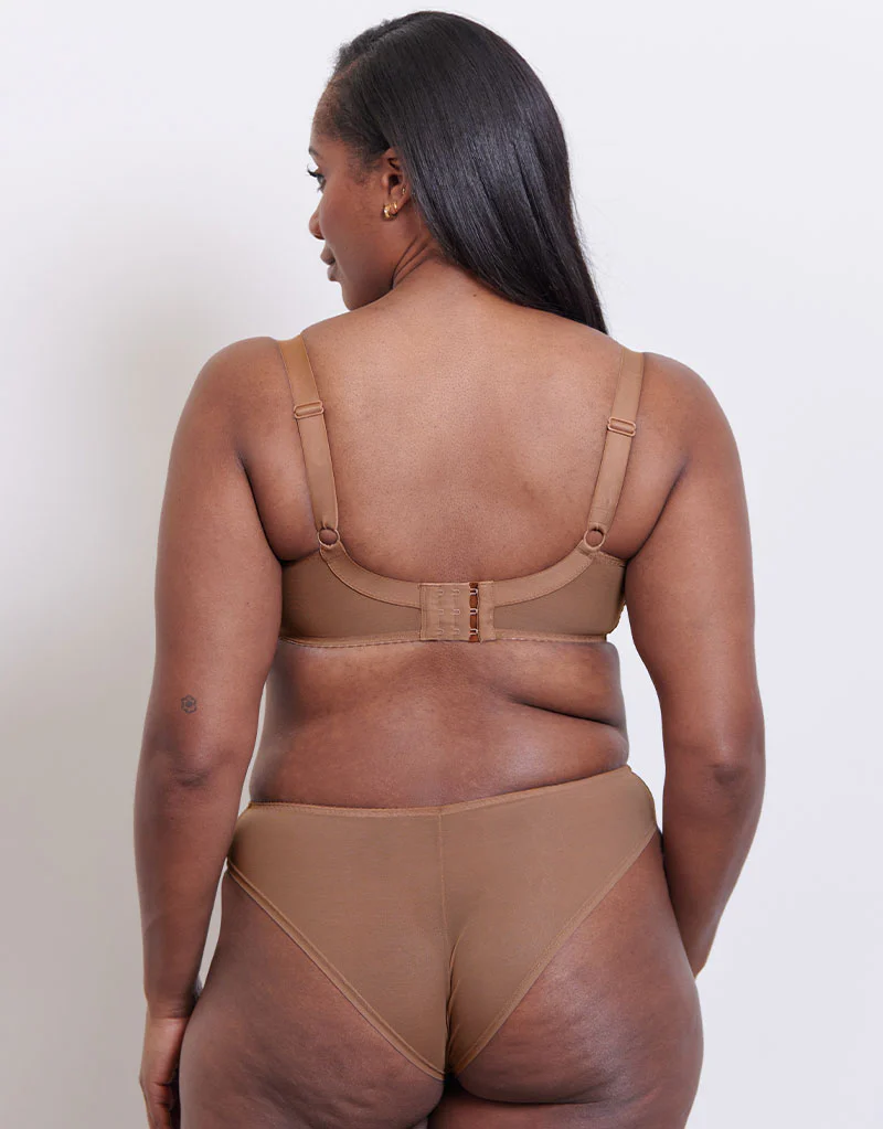 Flirtelle Isla Padded Balcony Bra Praline - Image 7