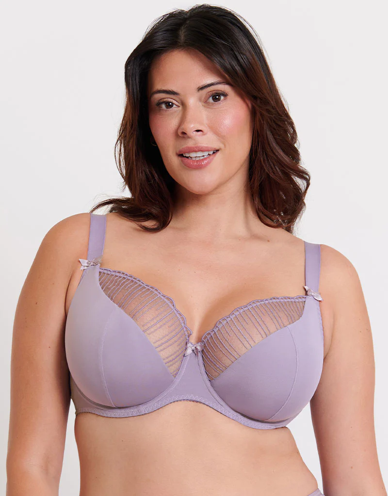 Flirtelle Riley Balcony Bra Lavender - Image 3