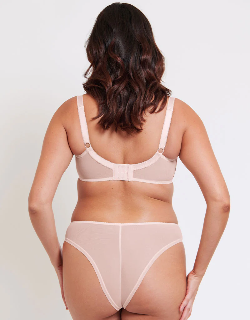 Flirtelle Rosie Balcony Bra Cream/Berry Mix - Image 6
