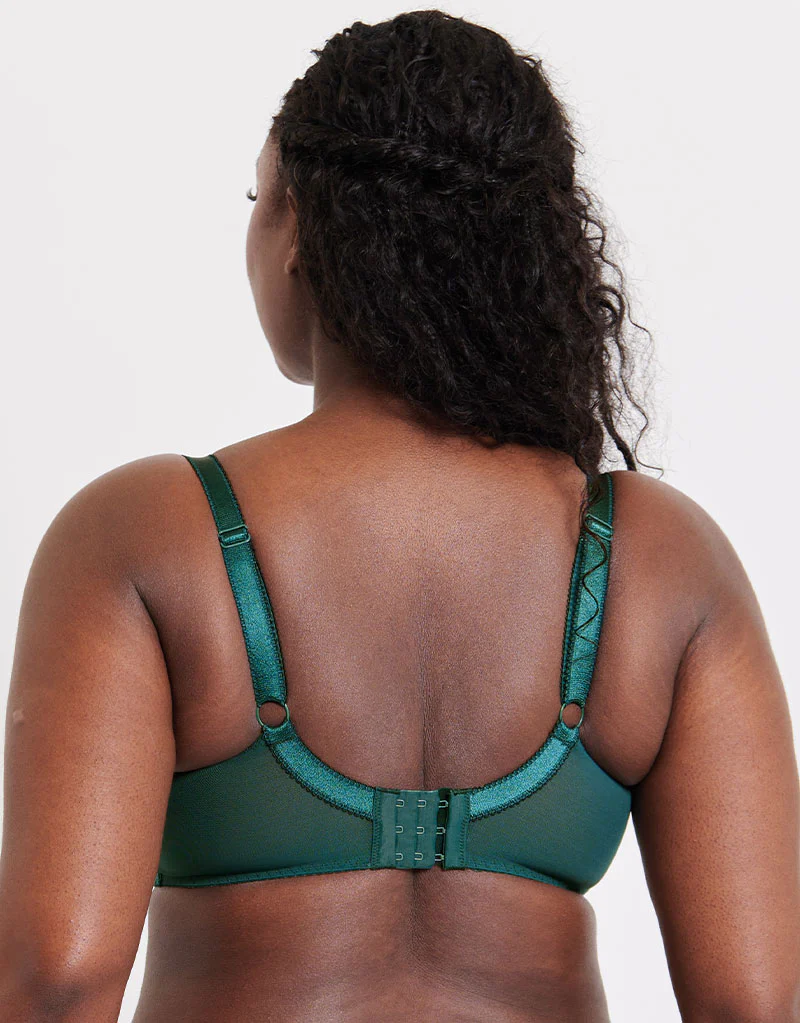 Flirtelle Rosie Balcony Bra Emerald - Image 5