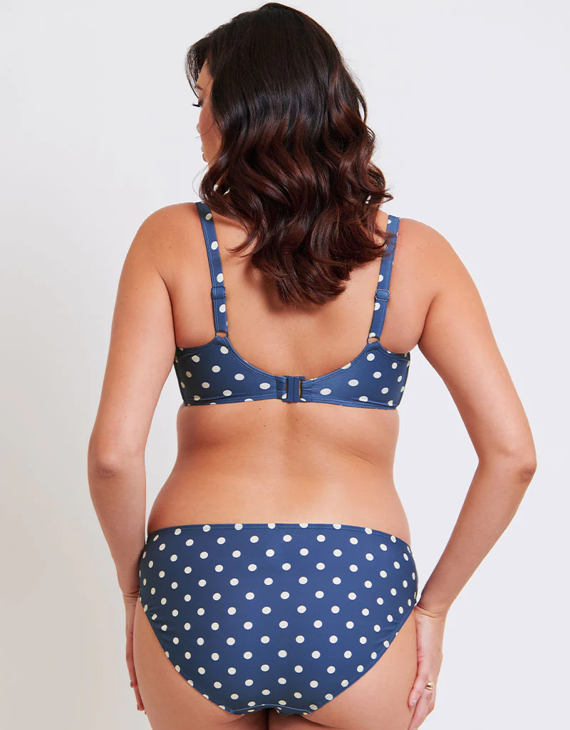 Flirtelle Salento Coast Classic Bikini Brief Polka Dot Print - Image 4