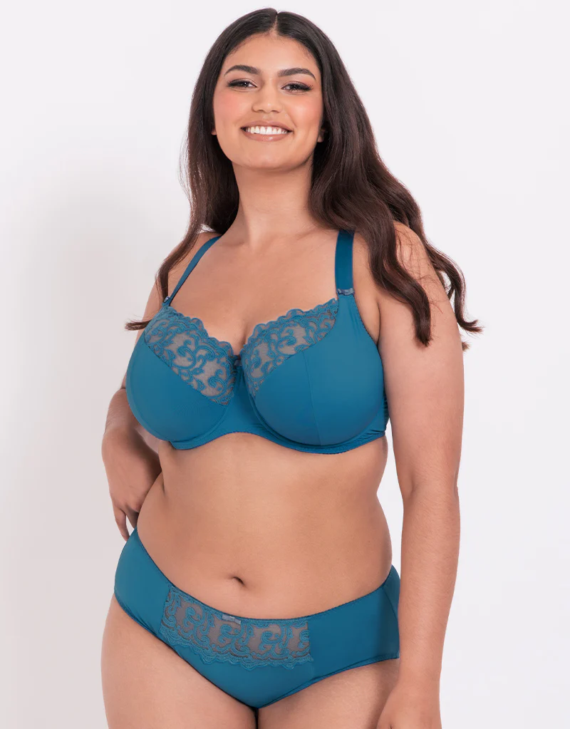 Flirtelle Swirl Brief Turquoise - Image 3