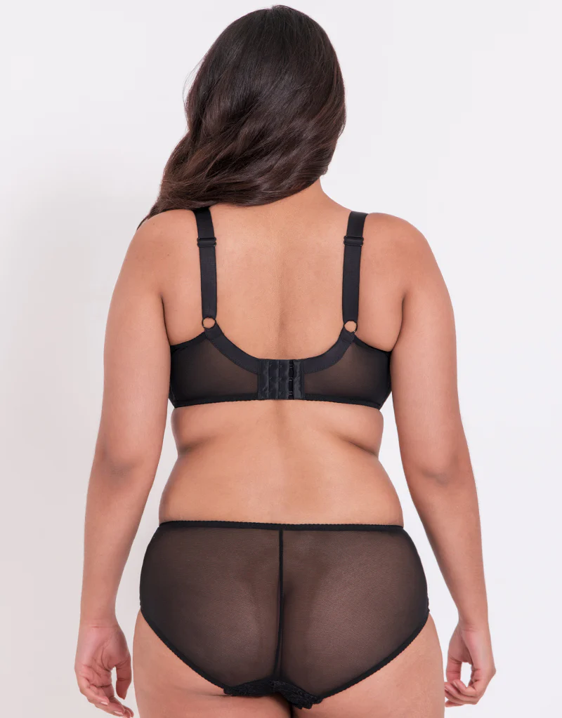 Flirtelle Viola Balcony Bra Black - Image 6