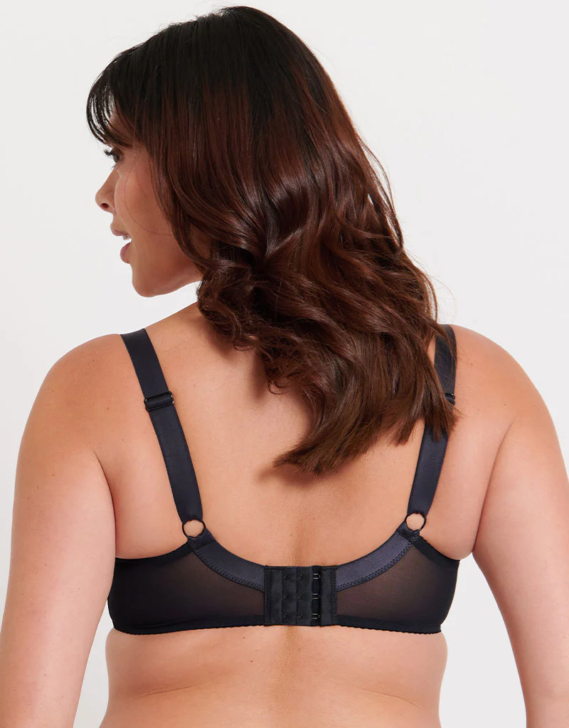 Flirtelle Viola Geo Balcony Bra Black - Image 5