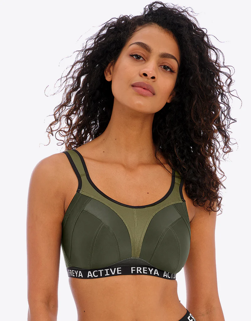 Freya Active Dynamic Sports Bra Khaki - Image 3