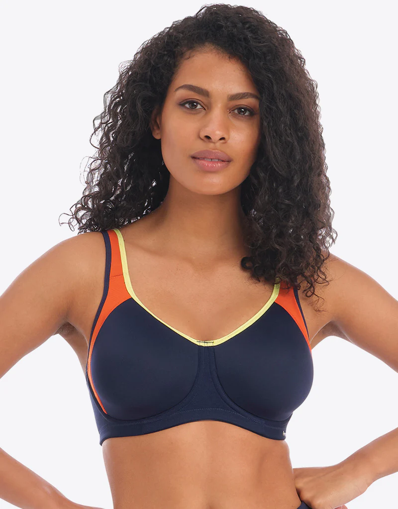 Freya Active Sonic Moulded Sports Bra Navy Spice - Image 2