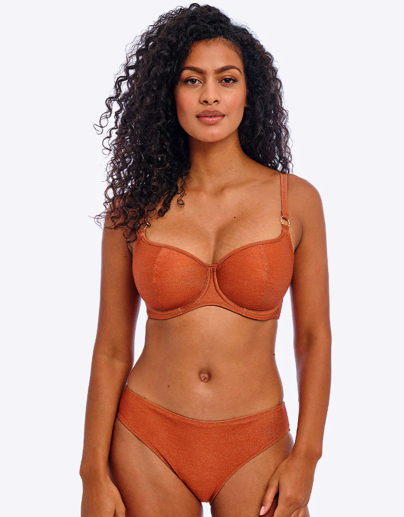 Freya Arizona Wave Bikini Brief Golden Hour Orange - Image 4