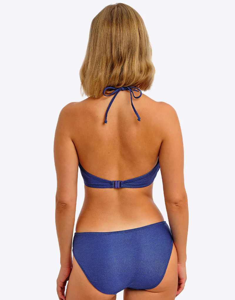 Freya Arizona Wave Halter Bikini Top Twilight Blue - Image 6
