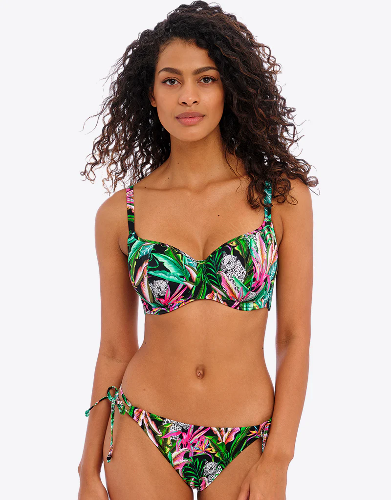 Freya Cala Selva Tie Side Bikini Brief Jungle - Image 4