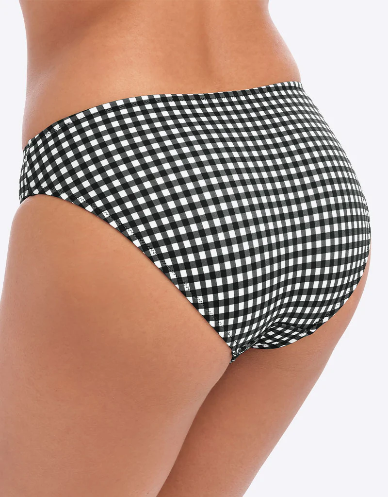 Freya Check In Bikini Brief Monochrome - Image 2