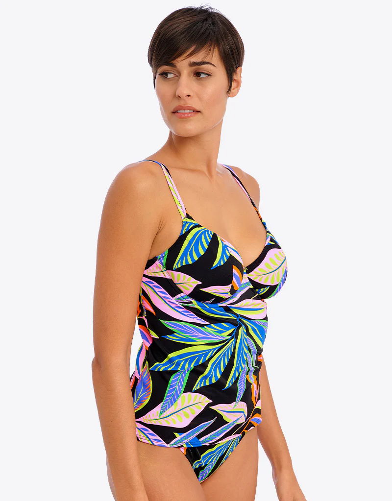 Freya Desert Disco Plunge Tankini Top Multi - Image 2